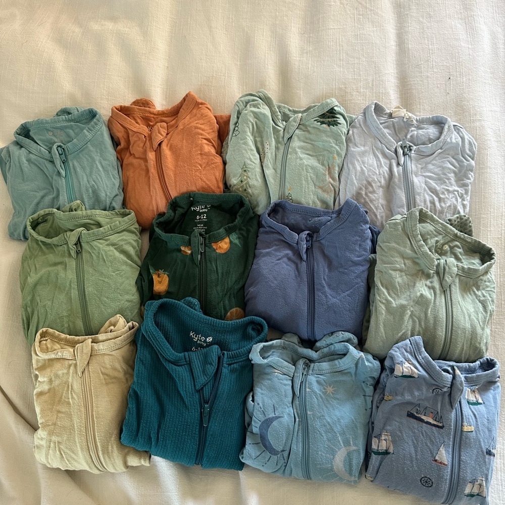 6-12m Kyte Baby footies